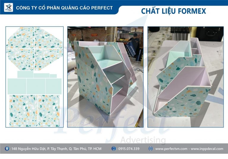 Formex Booth Hộp formex trưng bày hàng mẫu - Perfect