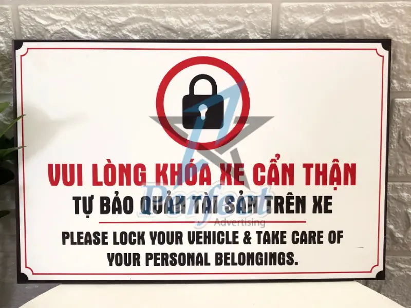 Chất liệu dùng để sản xuất bảng thông báo formex tại Perfect