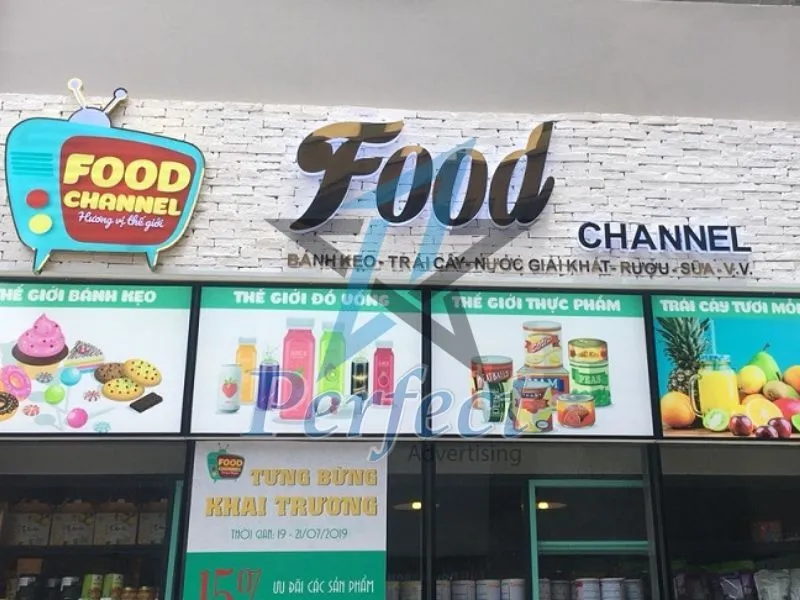 Các chất liệu sử dụng trong dịch vụ in UV bảng hiệu