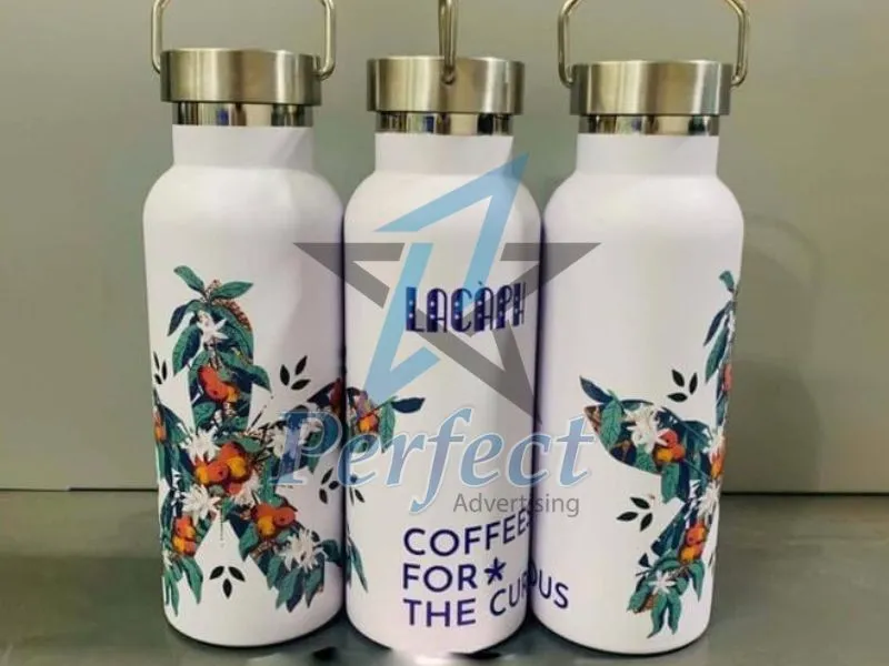 Một số yếu tố quan trọng tạo nên dịch vụ in UV trên bình giữ nhiệt chất lượng, sắc nét