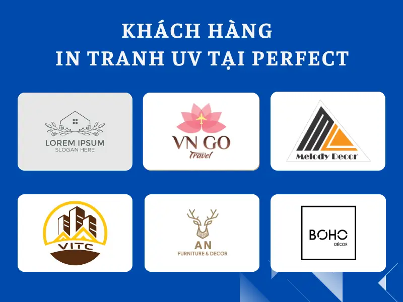 Những khách hàng đã sử dụng dịch vụ tranh in UV tại Perfect