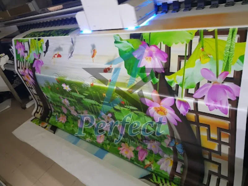 tranh in uv sắc nét