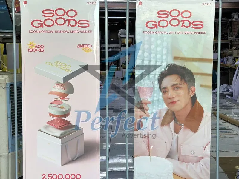 Các dịch vụ in standee 80x180 tại Perfect