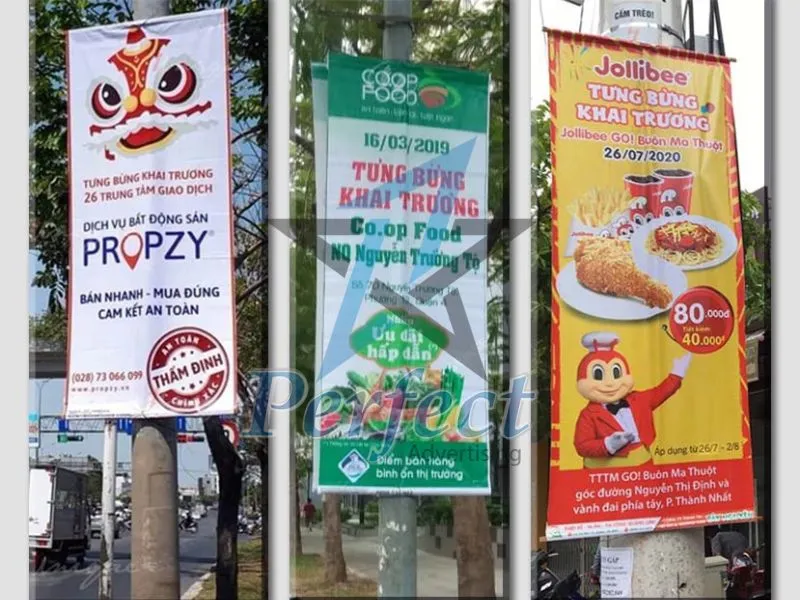 Poster ngoài trời sắc nét tại tphcm