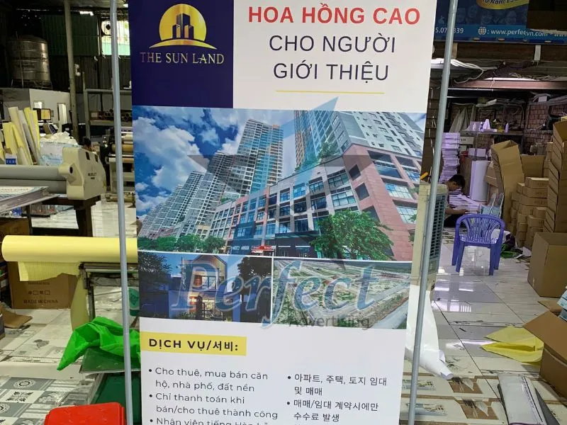 Ứng dụng của dịch vụ in standee 80x180