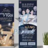 Các loại chất liệu standee sinh nhật trên thị trường