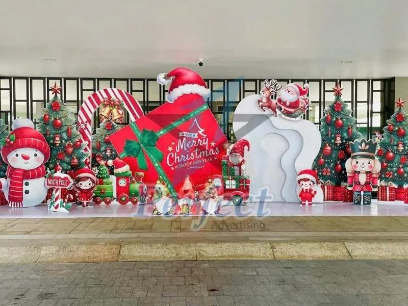 Cách bảo quản backdrop giáng sinh đúng cách