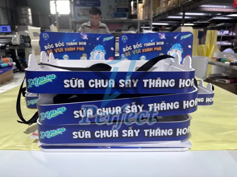 Khay Sampling Quảng Cáo Sữa Chua Sấy – IYAUA