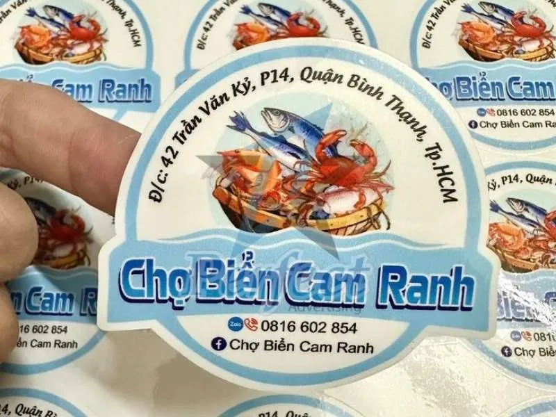 Một số cảm nhận của khách hàng khi sử dụng dịch vụ in tem nhãn decal