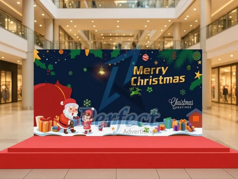 Tham khảo một số mẫu backdrop giáng sinh đẹp, ấn tượng