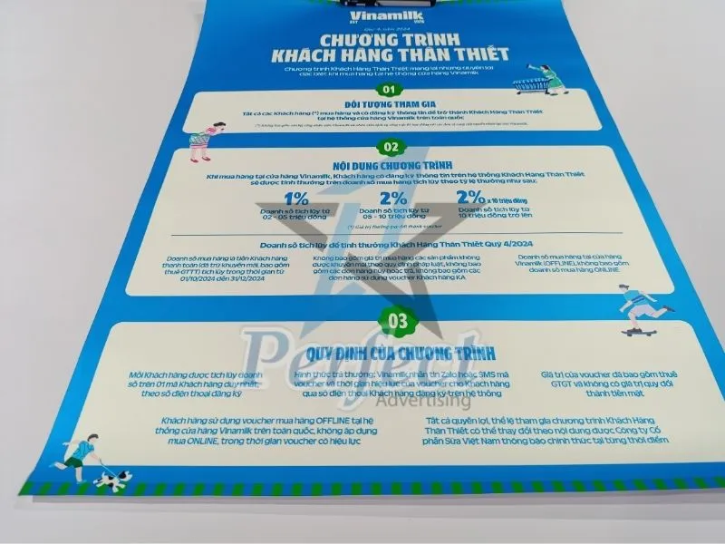 Dịch vụ in pp cán màng tại Perfect