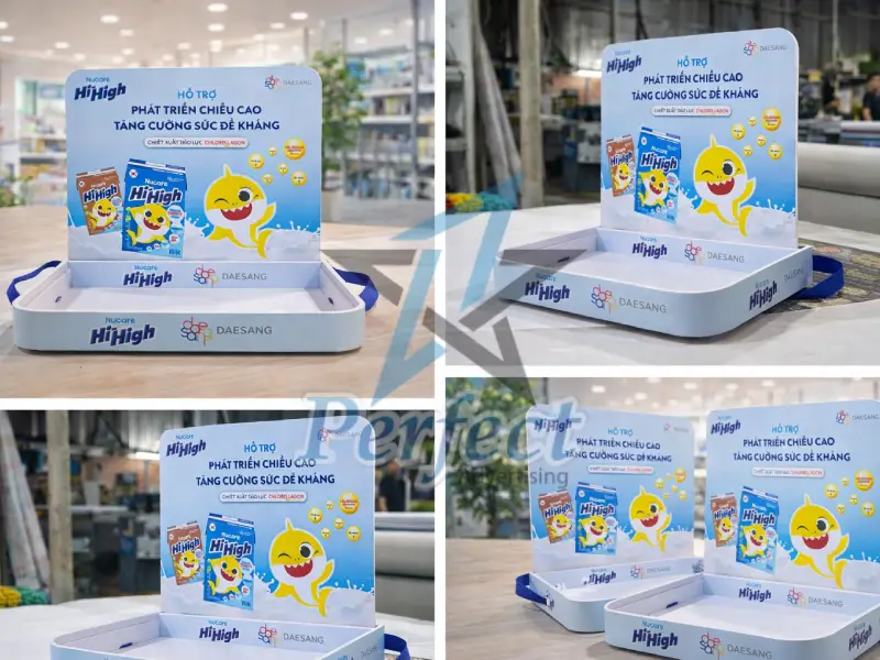 Khay Sampling Giới Thiệu Sữa Hộp Nucare