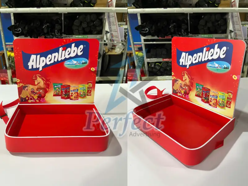 Khay Sampling Giới Thiệu Kẹo Alpenliebe