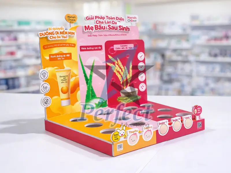 Khay Sampling Giới Thiệu Kem Dưỡng Da Chăm Sóc Mẹ Và Bé| Mama Choice