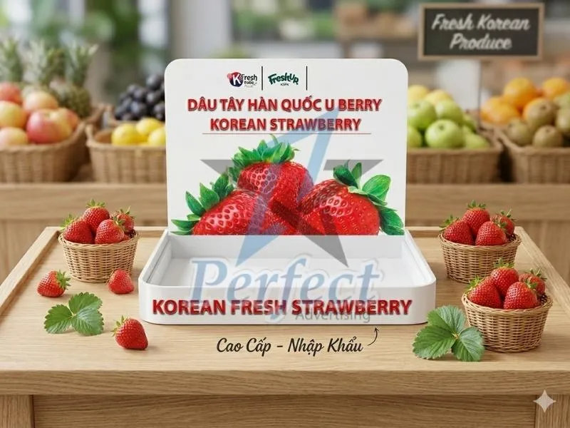Khay Sampling Dùng Thử Dâu Tây KFresh Food