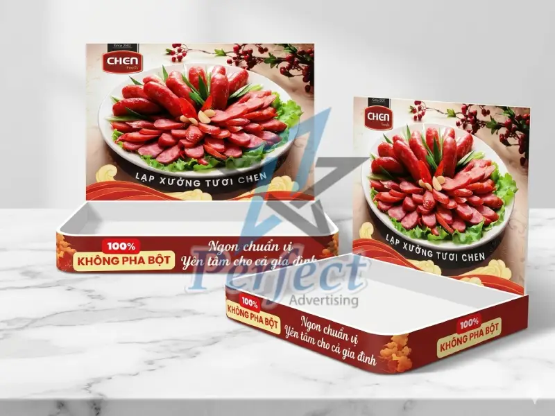 Khay Dùng Thử Lạp Xưởng Tươi Thương Hiệu Chen