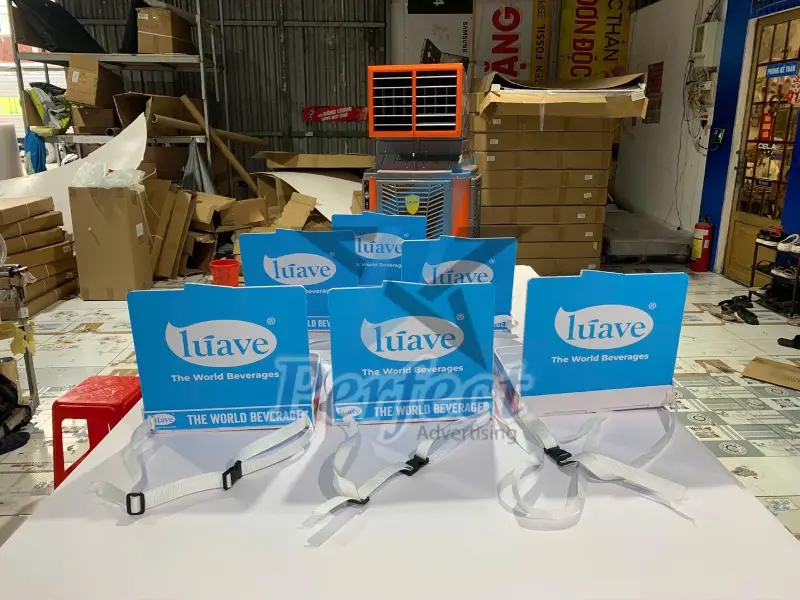 Khay Sampling Bán Hàng Mẫu Coffee Thương Hiệu Luave