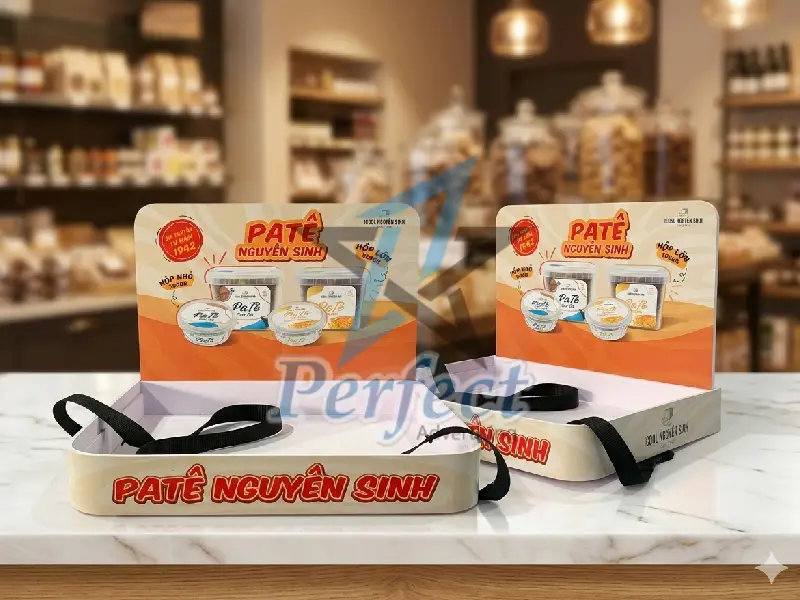 Khay Giới Thiệu Pate Nguyên Sinh Thương Hiệu ICOOL NGUYEN SINH