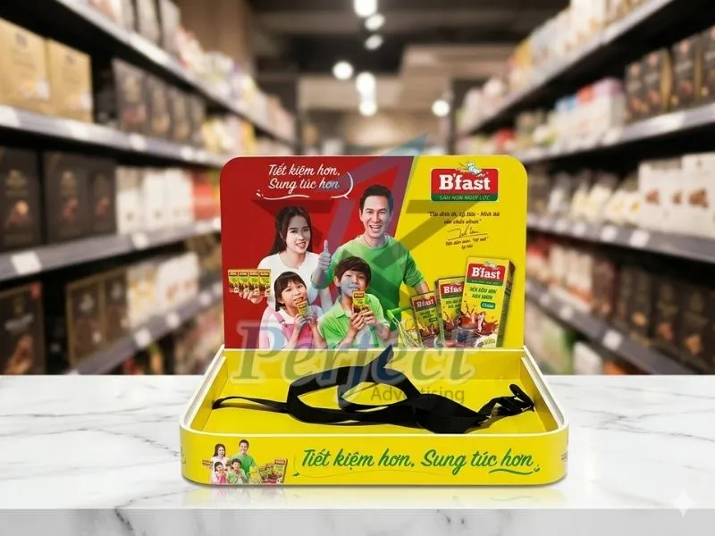 Khay Sampling Quảng Bá Sữa Ngũ Cốc B’FAST