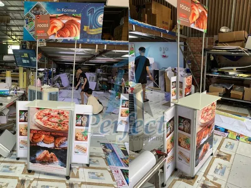 Booth Bán Hàng Di Động Bánh Mới Của Dasumy