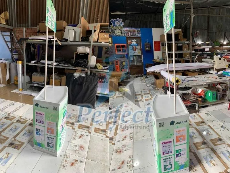 Booth Nhựa Giấy Lụa Tái Sinh Thương Hiệu Otakami