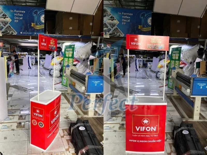 Booth Sampling Giá Rẻ Quảng Bá Mì VIFON