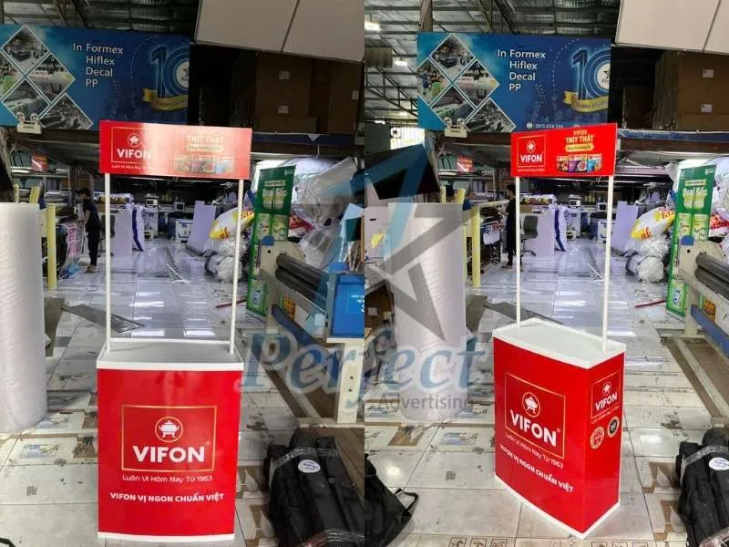 Booth Sampling Giá Rẻ Quảng Bá Mì VIFON