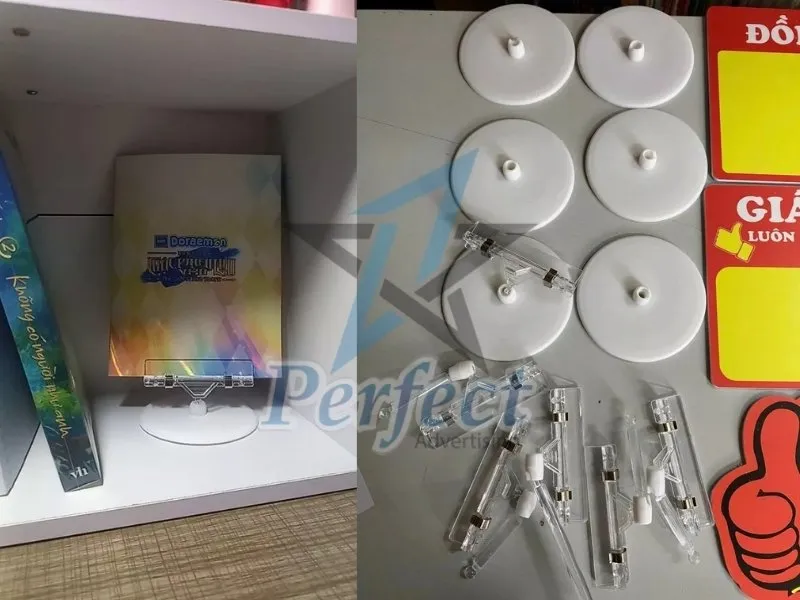 Kẹp Nhựa Đế Tròn Cao 5CM