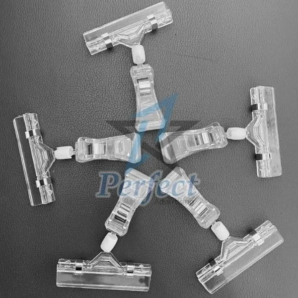 Kẹp nhựa quảng cáo cao cấp 8cm hỗ trợ nhận diện sản phẩm