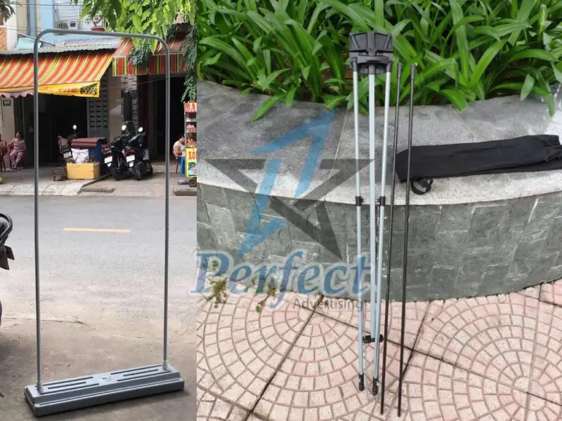 Chất liệu khung standee nào bền